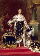 Portrait of the King Charles X of France in his coronation robes unknow artist